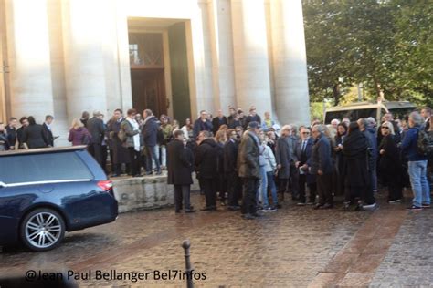 Obsèque de MICHEL BLANC à léglise St Eustache PARIS le 10 Octobre 2024