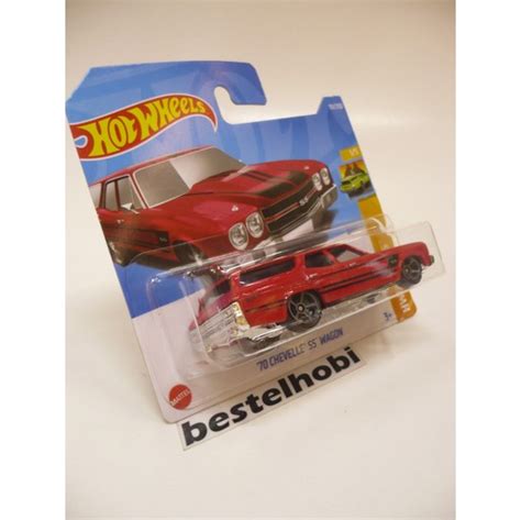 Hot Wheels Chevrolet Chevelle Ss Wagon 1970 Red Hot Wheels Fiyatı