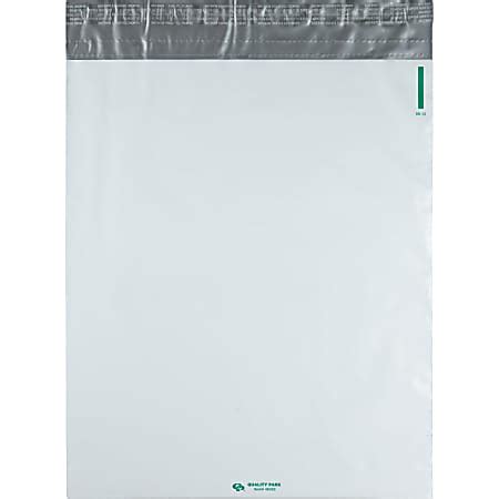 Quality Park Poly Expansion Envelopes X X White Carton Of