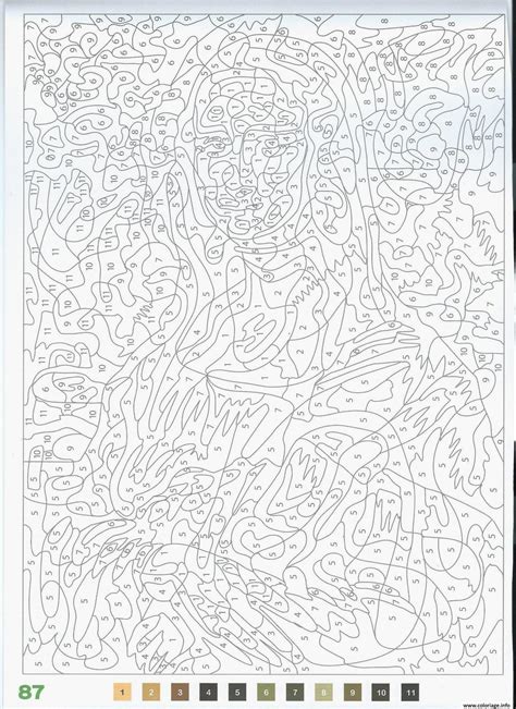 Coloring Pages Color By Number October The William Benton