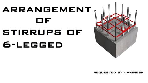 How To Follow Structural Drawings For Arrangement Of Stirrups