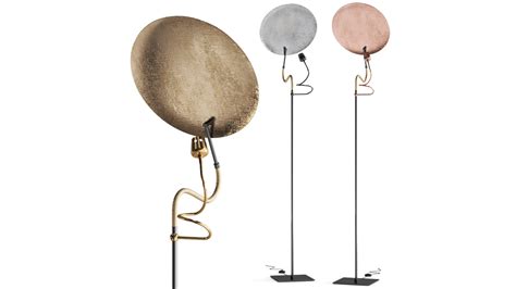 Luce D Oro Floor Lamp By Catellani Smith Model Turbosquid