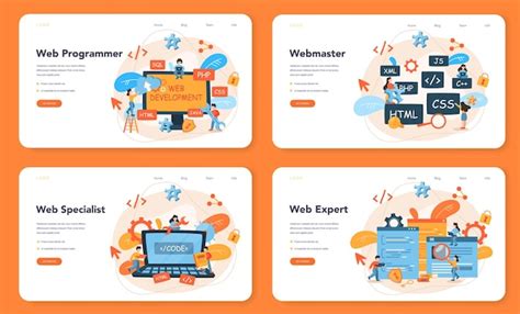 Dise O Web De Programaci N Web O Conjunto De P Ginas De Destino