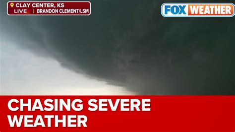 Storm Chasers Track Tornadoes Large Hail Across Plains Youtube