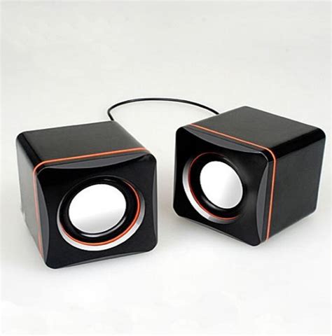 Compact Desktop Speakers with USB Connectivity - Visible Variety