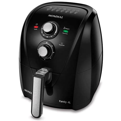 Fritadeira Elétrica Sem Óleo Air Fryer Mondial Family AFN40FB 4 L 220V