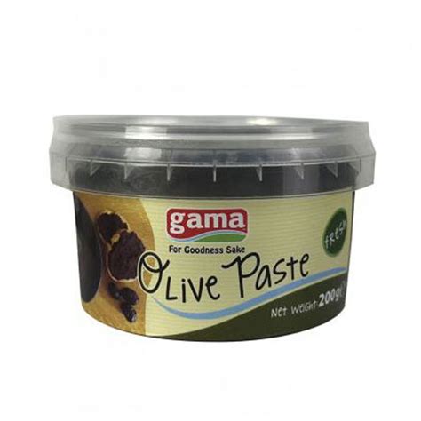 Gama Siyah Zeytin Ezmesi 200 Gr