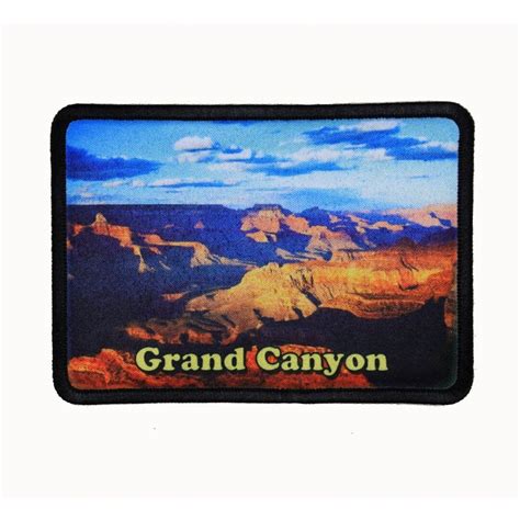 Grand Canyon Patch Hike National Park Travel Dye Sublimation Iron On