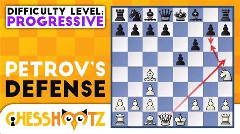 Petrov S Defense Progressive Level Boden Kieseritzky Gambit Youtube