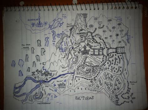 Kul'Tiras (WoW Style Map) by Titanshark on DeviantArt