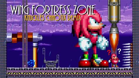 Sonic 2 Wing Fortress Zone Knuckles Chaotix Remix YouTube