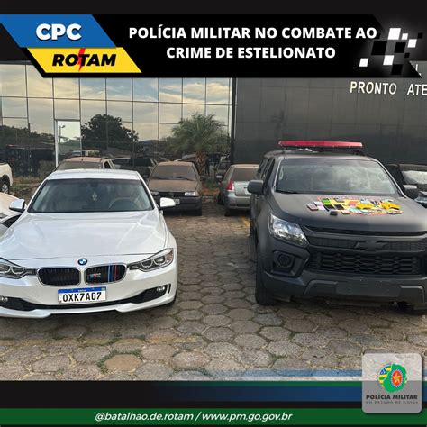 PMGO Apreende Carro De Luxo E Prende Trio Que Aplicava Golpes Pelas