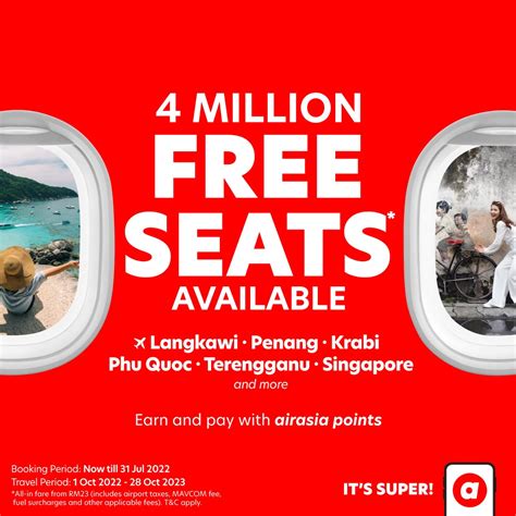 AirAsia Free Seats Promo Is Back Via The Airasia Super App Gaya