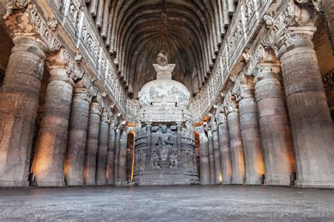 Premium Photo | Ajanta caves, india