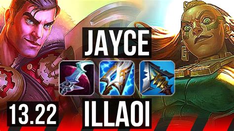 Jayce Vs Illaoi Top 16 3 9 Legendary 300 Games Euw Master 13