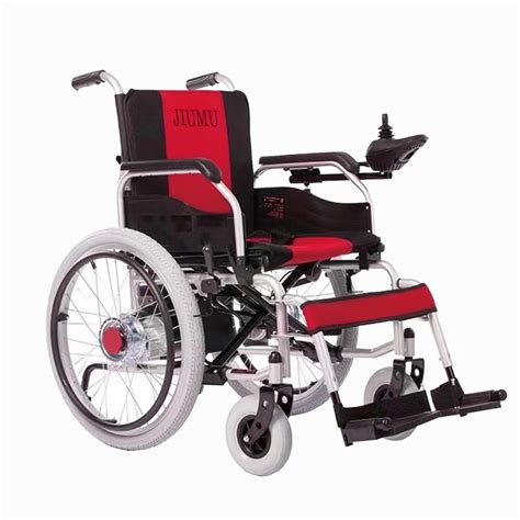 2023 16 Inch Folding Power Motorized Handicap Wheelchair Electric