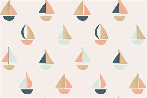 Small Boat Wallpaper Mural - Hovia