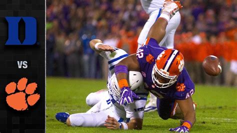 Duke Vs Clemson Football 2024 - Audrye Jacqueline