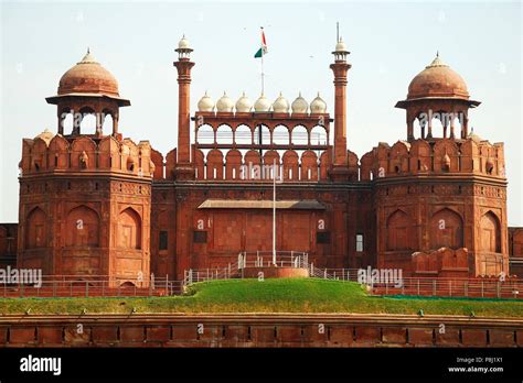 Gate Entrance To Red Fort Delhi High Resolution Stock Photography And