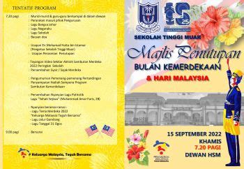 Buku Program Penutupan Bulan Kemerdekaan Hsm Ummuhanzhalah