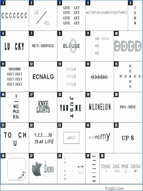 Brain Teasers For Adults Worksheets