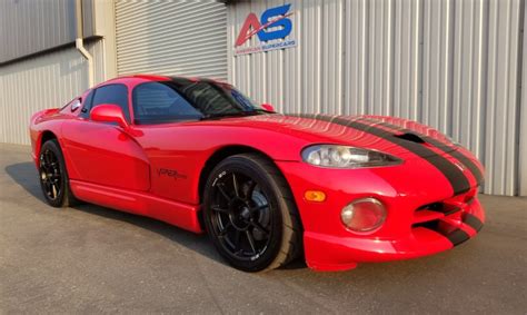 1997 Dodge Viper Gts Red With Black Stripes American Supercars