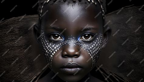 African White Face Paint