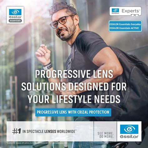 Essilor Essentials Active Progressive Lens Eyespace22