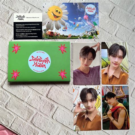 Jual Ready Stock Official Photocard Album Weverse Ver Seventeenth