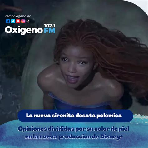 La nueva sirenita desata polémica Radio Oxígeno