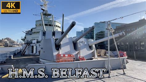 Hms Belfast 4k Aesthetics Youtube