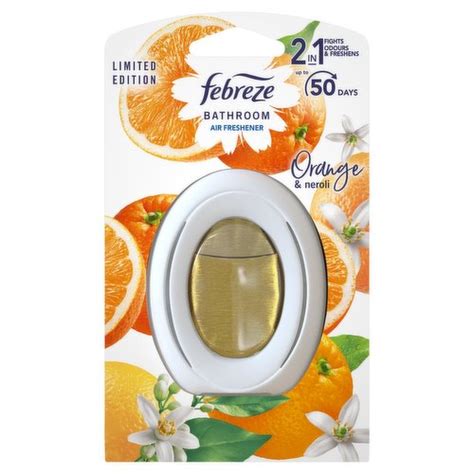 Febreze Bathroom Continuous Air Freshener Orange Neroli