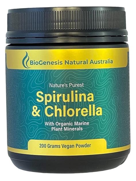 Spirulina & Chlorella Powder - Biogenesis