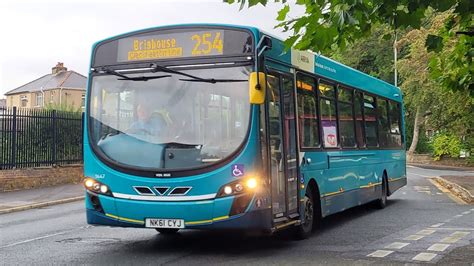 HD WS NEW TRANSFER Arriva Yorkshire 1447 NK61 CYJ On The