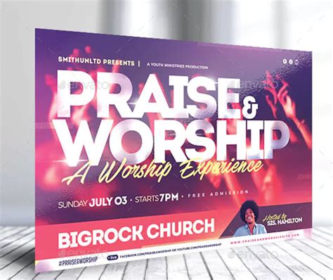 Worship Flyer Templates Free And Premium Photoshop Vector Pdf Eps Png Downloads