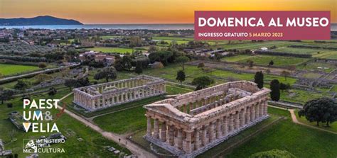 Parco Archeologico Di Paestum E Velia Paestum Domenica Al Museo