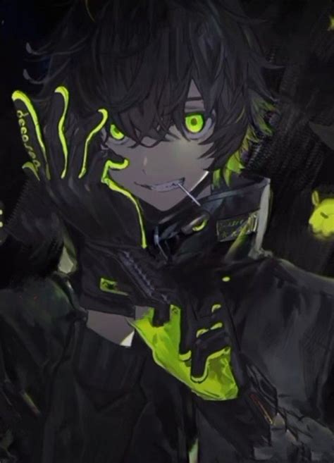 Green eyes | Anime, Character art, Aesthetic anime