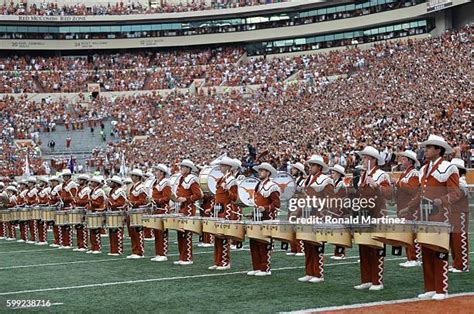 University Of Texas Marching Band Photos And Premium High Res Pictures