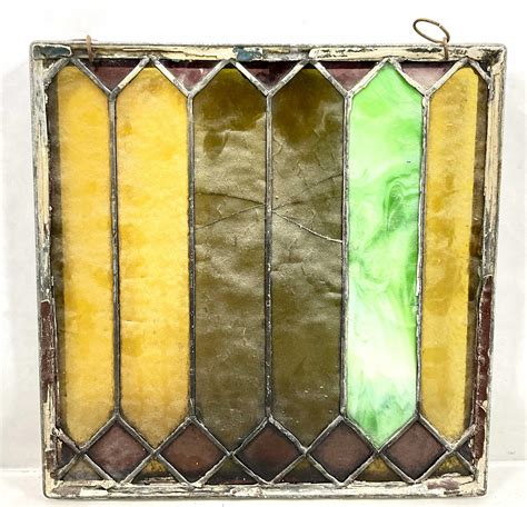 Lot Leaded Stained Glass Sun Catcher