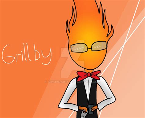 Undertale Grillby By Sindysarts On Deviantart