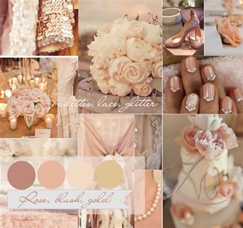 Possible Wedding Colour Scheme Dusty Rose Champagne Blush Pink And