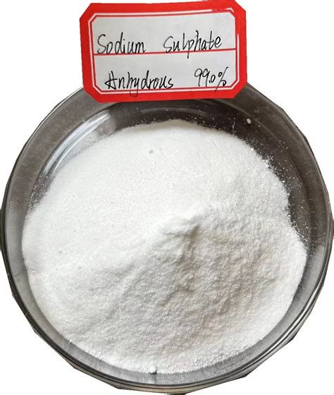 Anhydrous Sodium Sulphate 99 Min Manufacturer In China Ssa Industrial Grade Sodium Sulphate