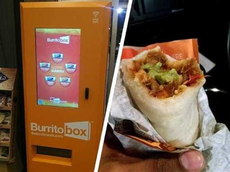 Burrito Box Vending Machine Business Insider