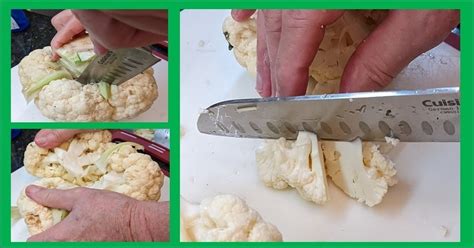 How To Cut Cauliflower Into Florets