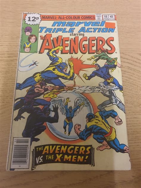 Marvel Triple Action Uk Prize Variant Comic Books Bronze