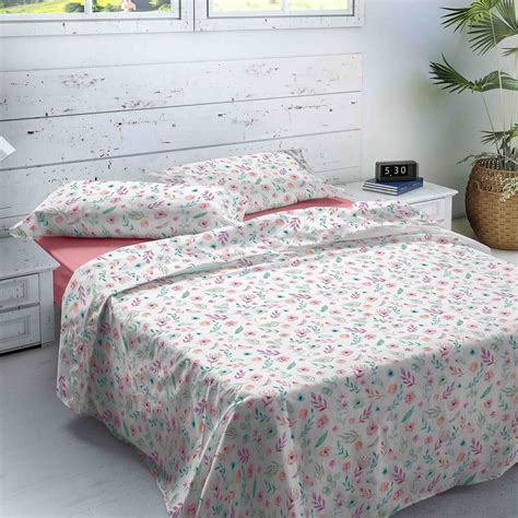 PARURE DE LIT 4 PIÈCES WINTER RIN NATURALS BED 180 Leroy Merlin