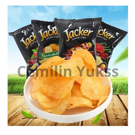 Jacker Potato Crips 60g Snack Potato Chips Malaysia Shopee Malaysia