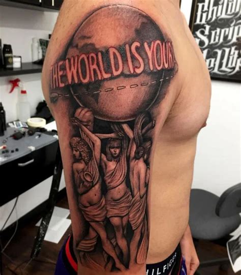 The World Is Yours Tattoo Scarface