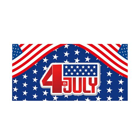 Xchenda Party Flag Balloon Set Independence Day Banner Patriotic