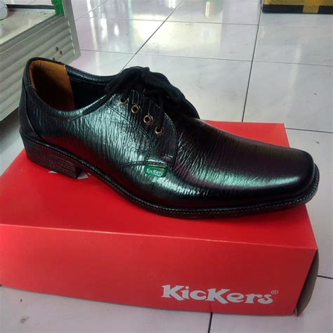 Sepatu Pantofel Tali Pria Kulit Asli Fantofel Kerja Pantopel Formal